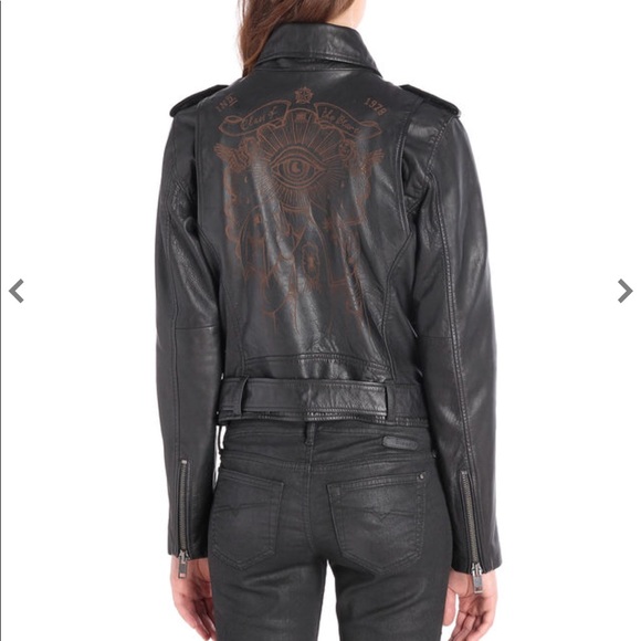 Diesel Leather Jacket - Picture 2 of 8